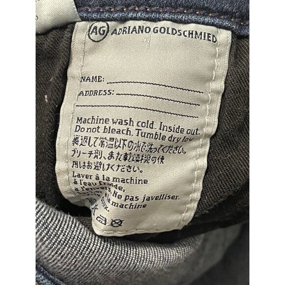 AG Adriano Goldschmied Super Skinny Legging Jeans Dark Wash Mid‎ Rise Women's 27 - Picture 11 of 15